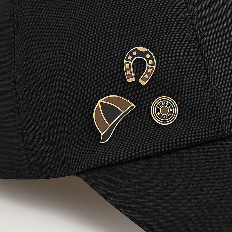 Serena Jump cap - Black | Hermès Mainland China